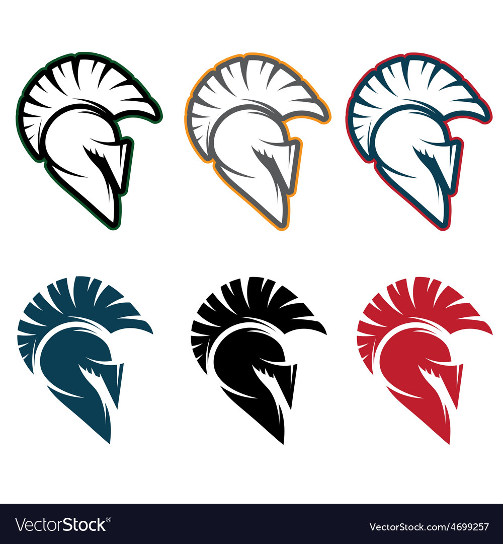 Spartan Warrior Icon Set