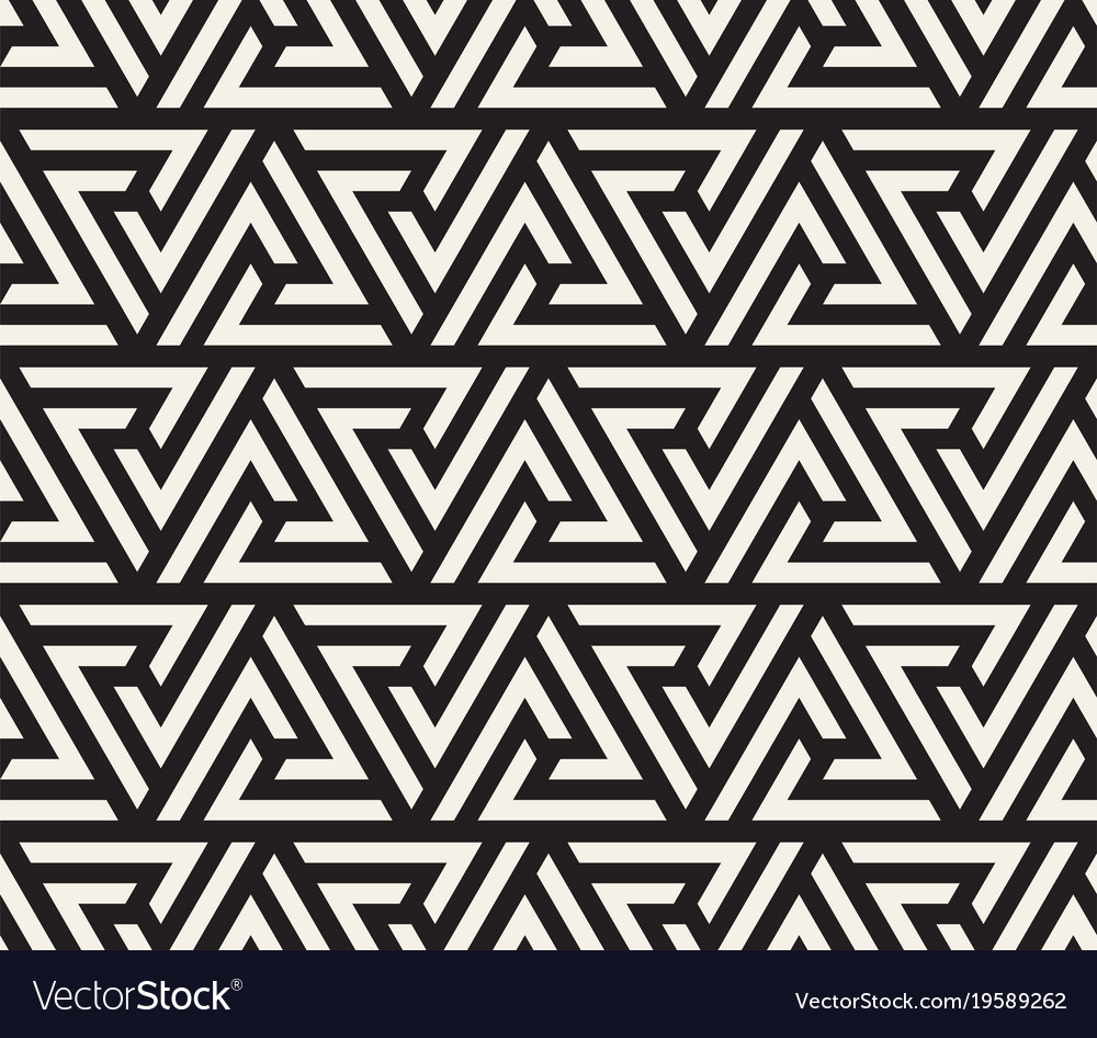 Geometric Triangle Pattern