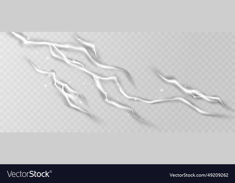 Lightning light effect background realistic flash