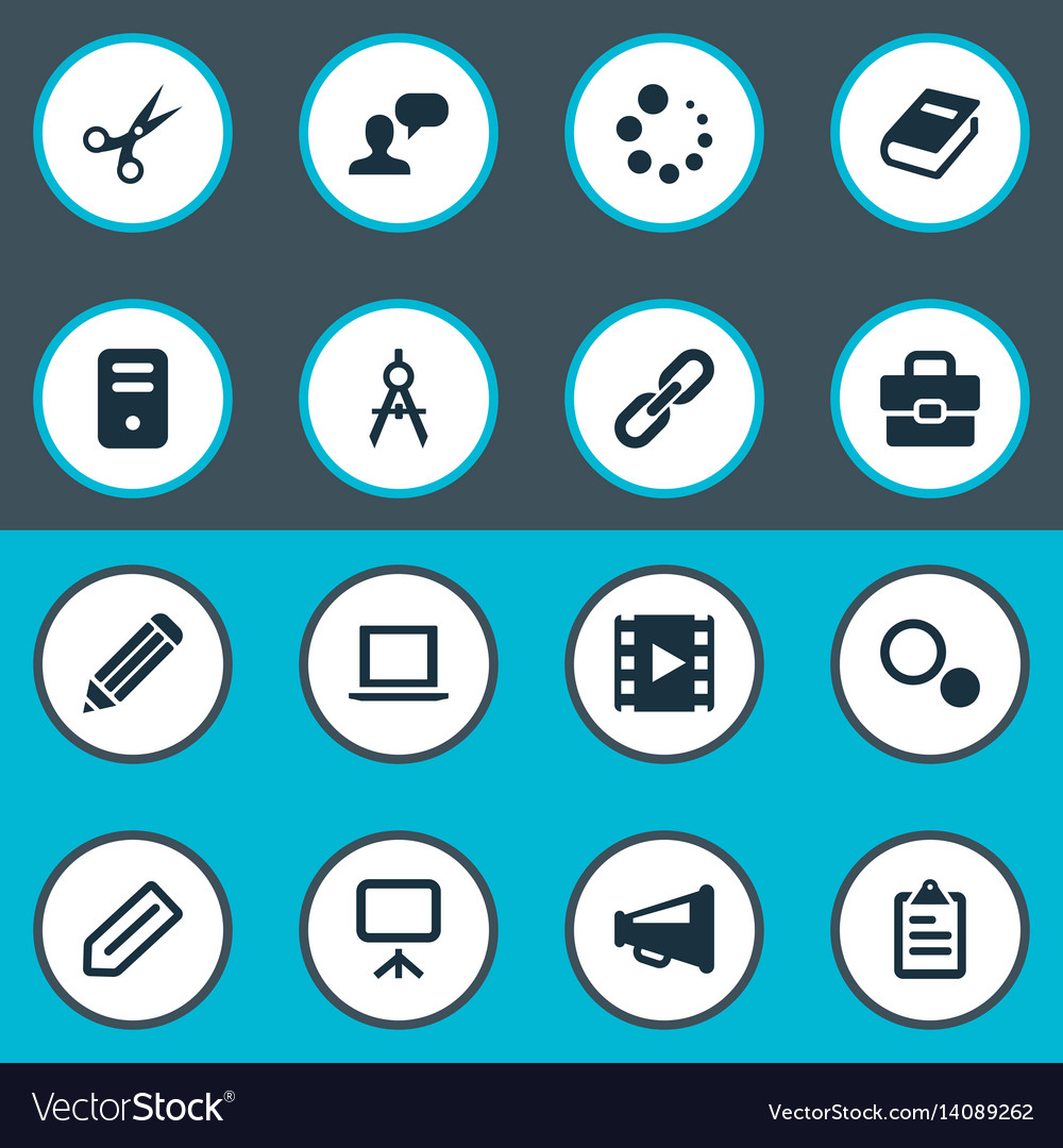 Set of simple ui icons