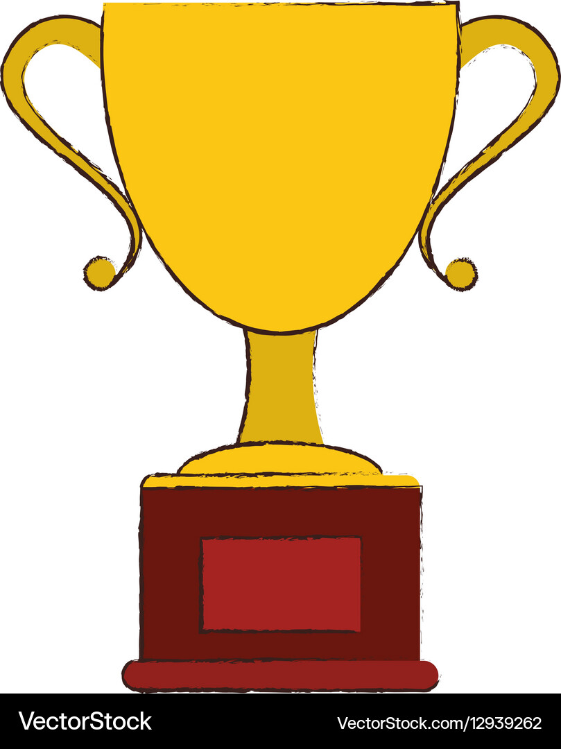 Winner trophy icon Royalty Free Vector Image - VectorStock