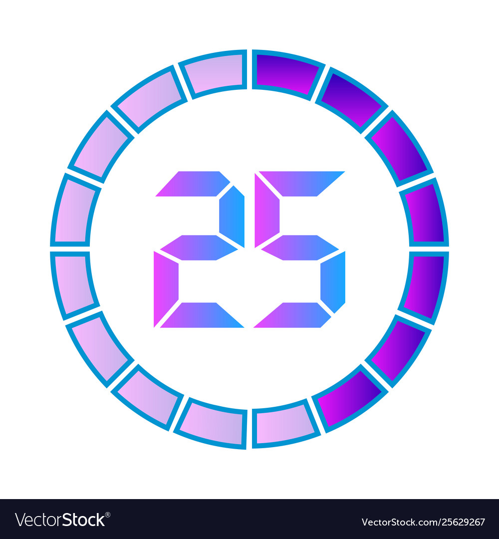Minutes or seconds timer