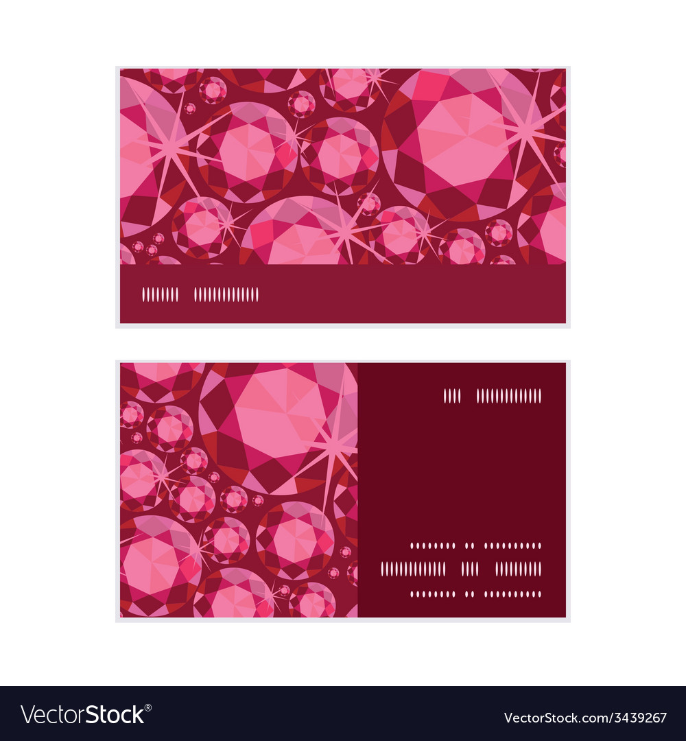 Ruby horizontal stripe frame pattern business