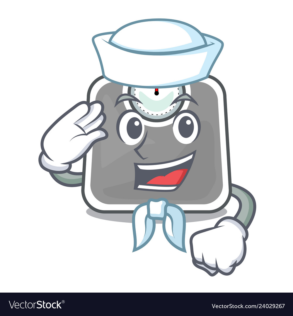 Sailor weghit scales in the shape characters