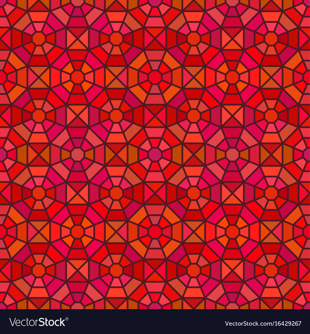 Seamless mosaic pattern in octagon concept