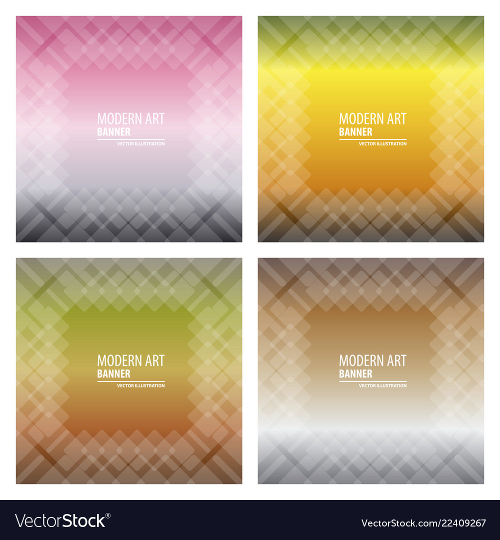 Set of minimal geometric background dynamic vector image Set of minimal geometric background dynamic