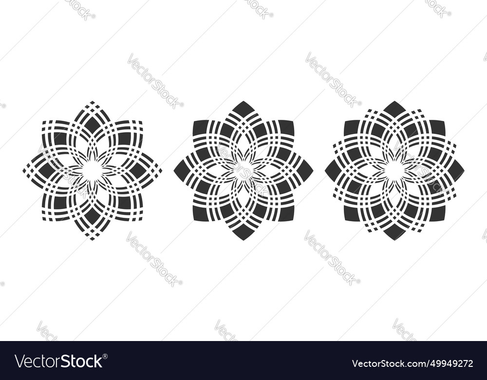 Design elements set vector image Design elements set