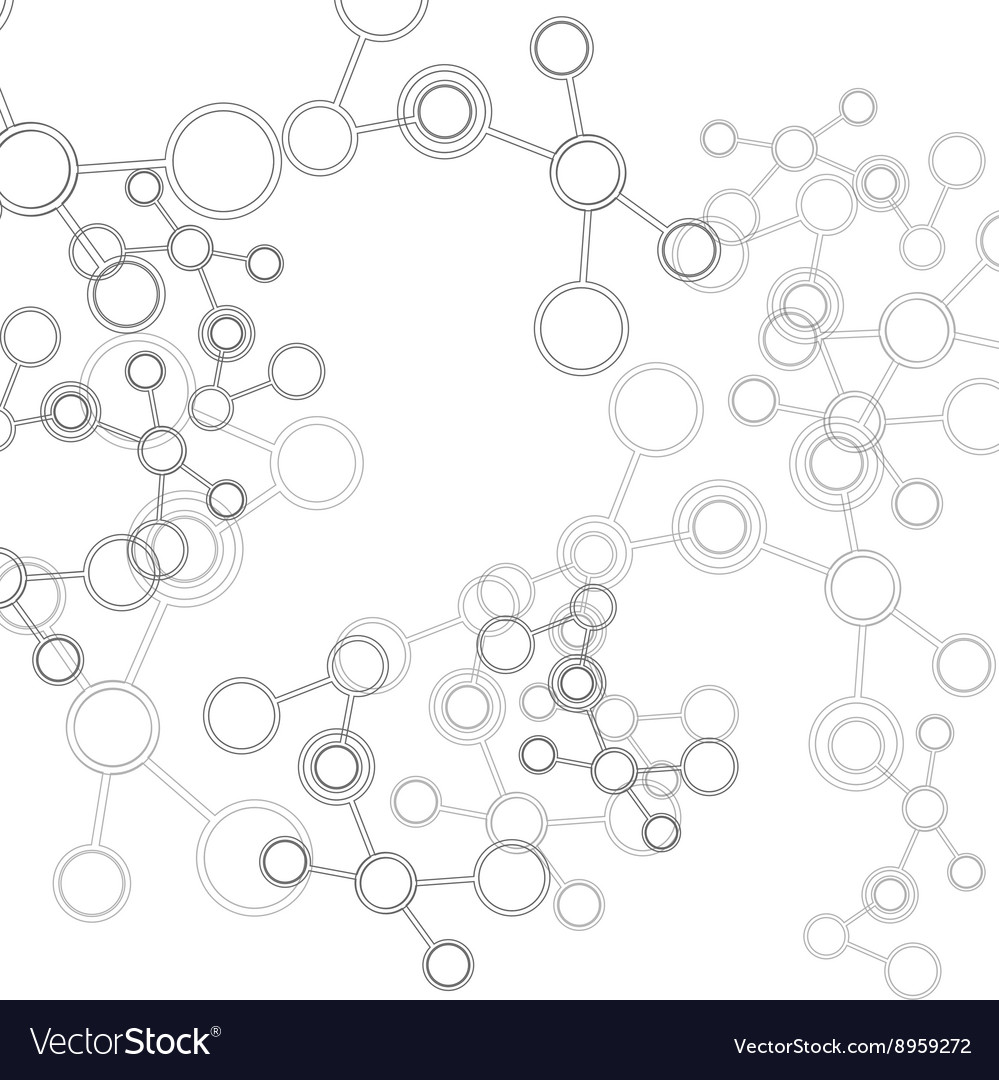 Design science concept connect molecule