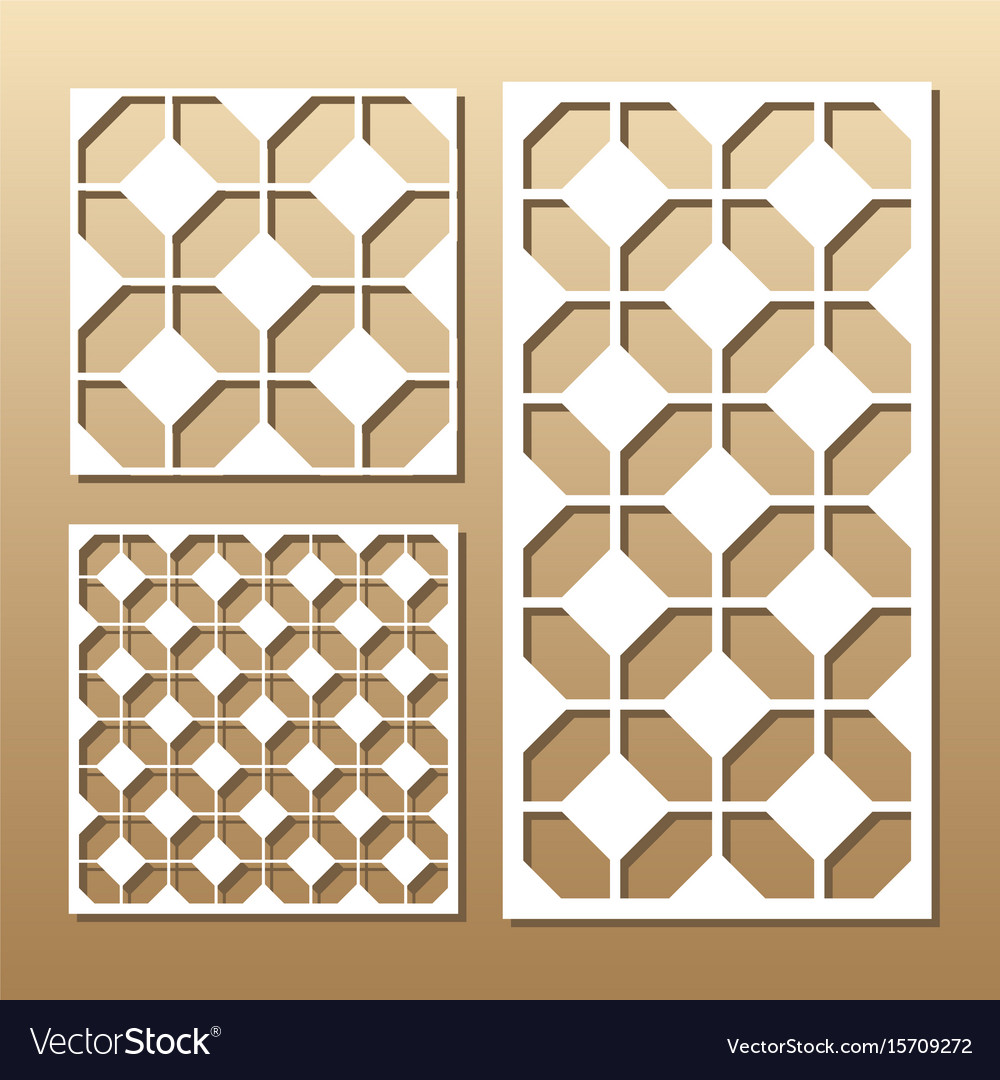 Laser cut panel