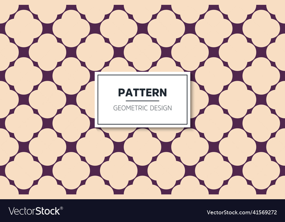 Seamless geometric pattern with colorful elements