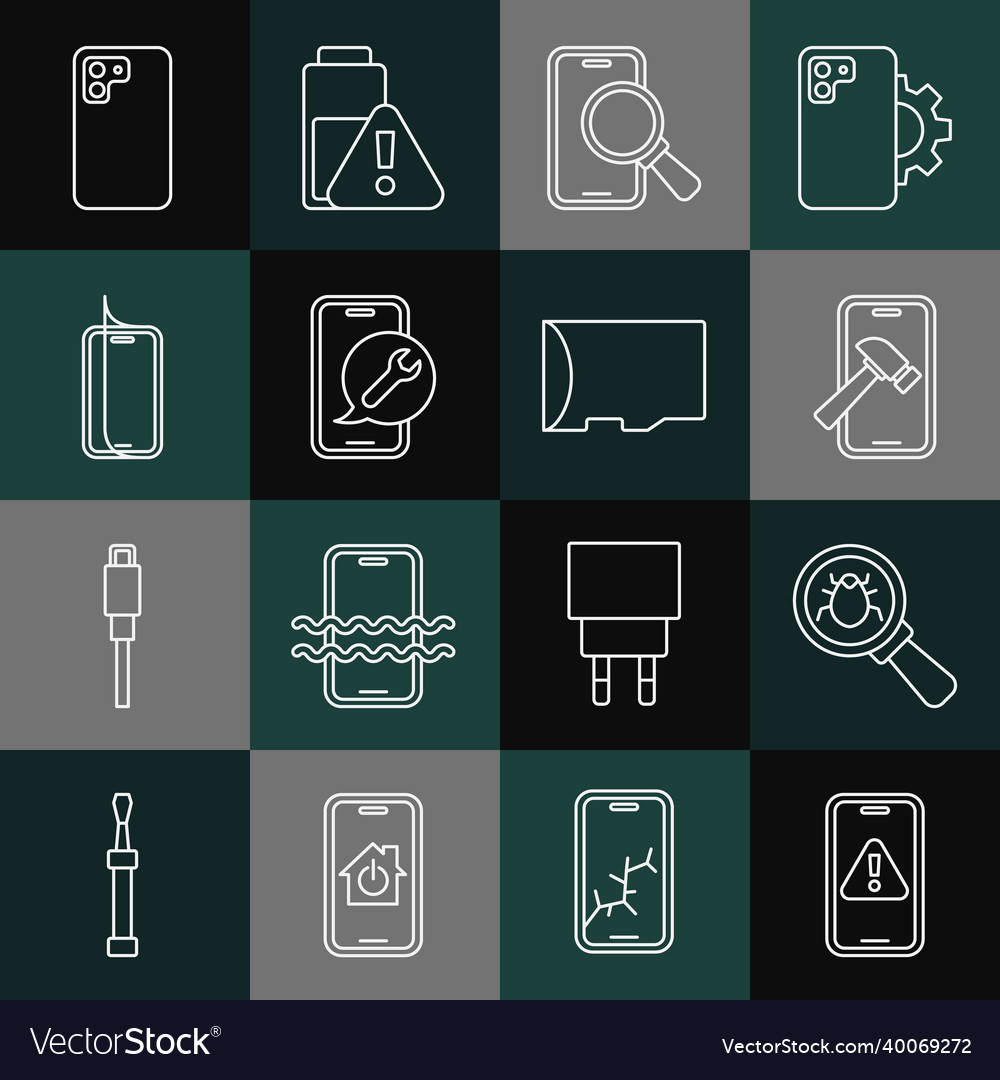 Set line mobile with exclamation mark system bug