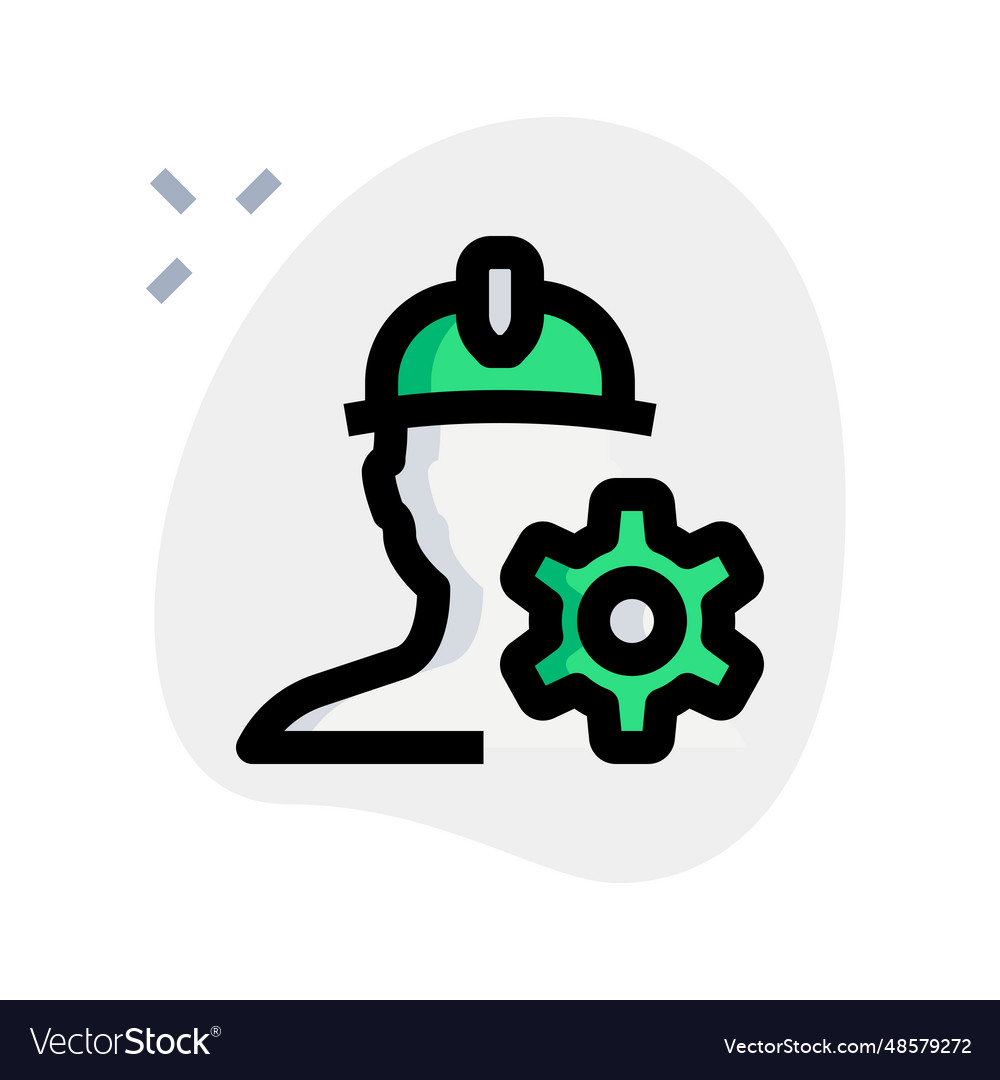 Setting up machines procedure through worker