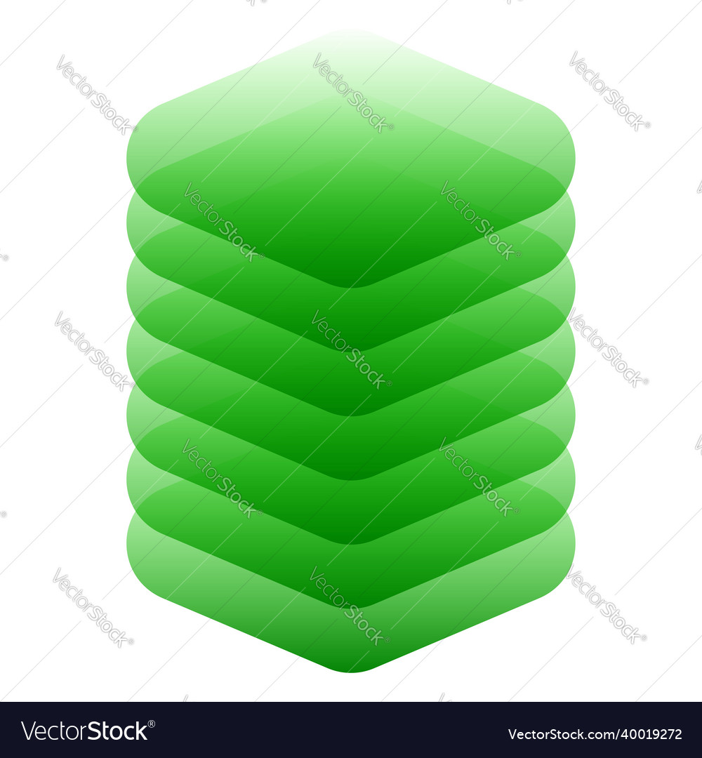 Stacked tower abstract server hdd hosting