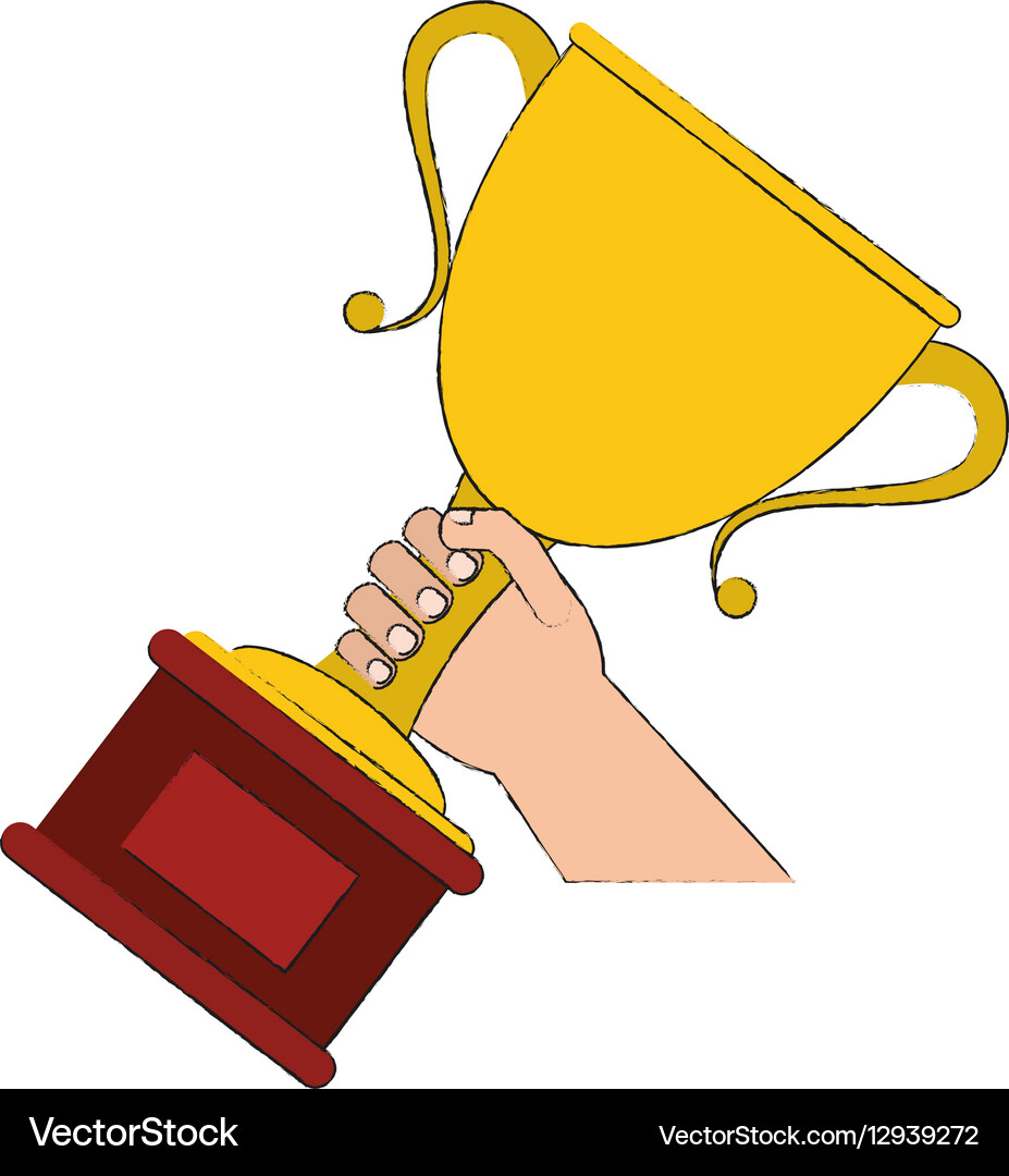 Winner trophy icon Royalty Free Vector Image - VectorStock
