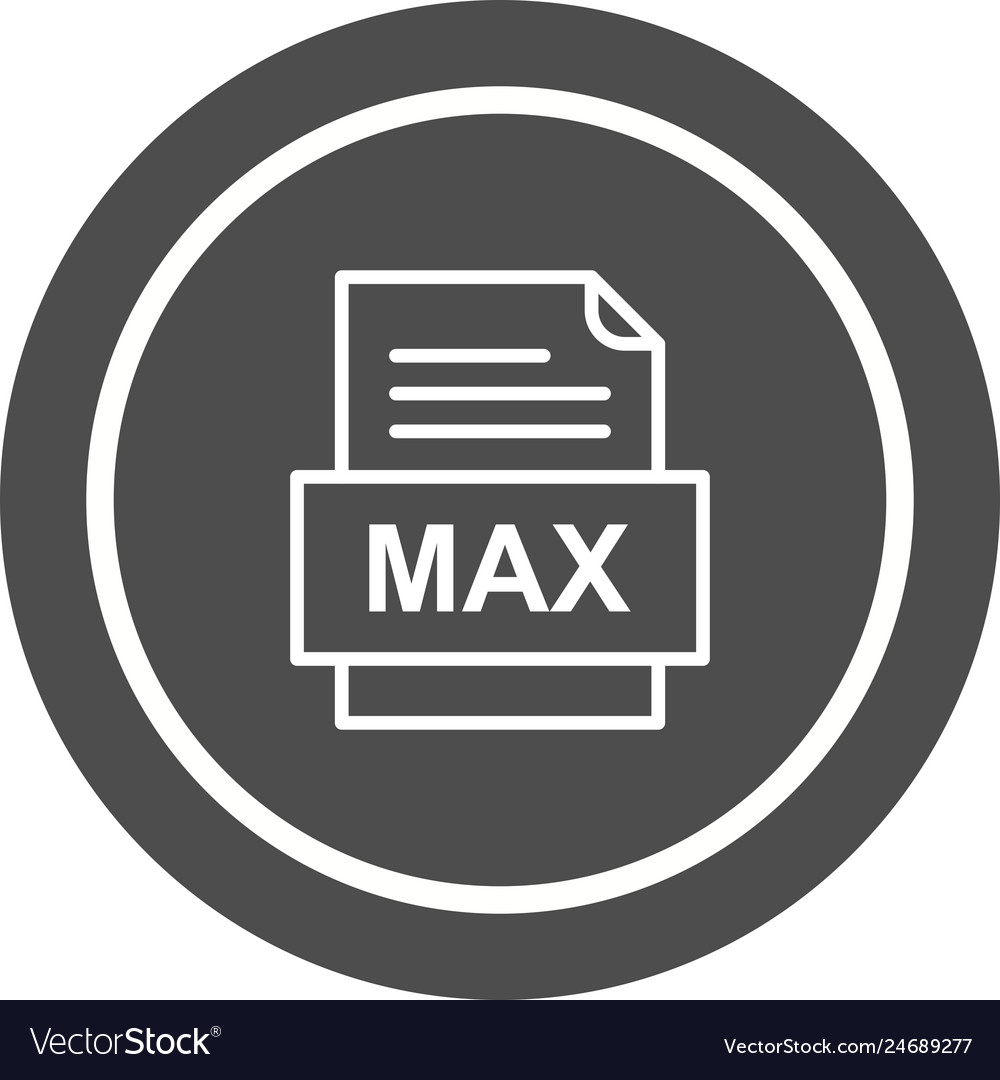 Max file document icon