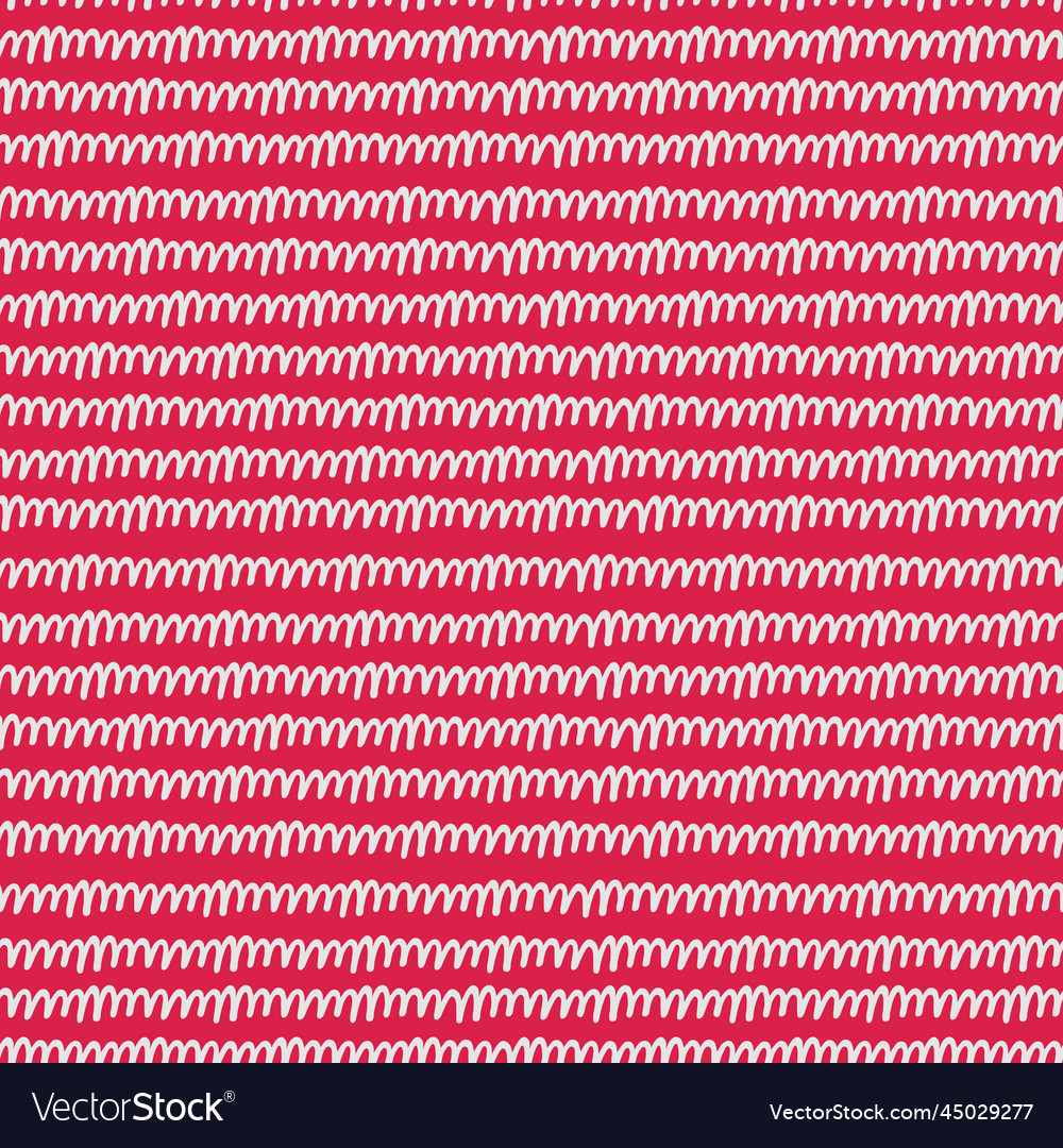Seamless monochrome oscillogram-like pattern