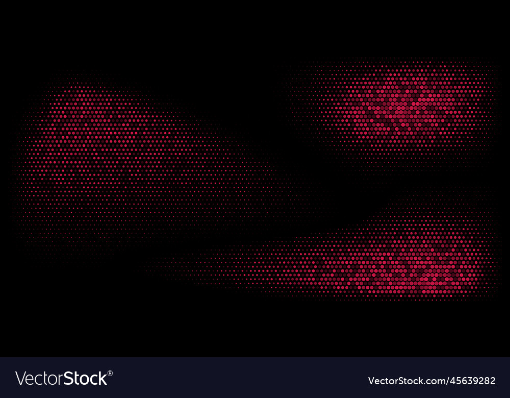 Abstract background halftone dot design element vector image Abstract background halftone dot design element