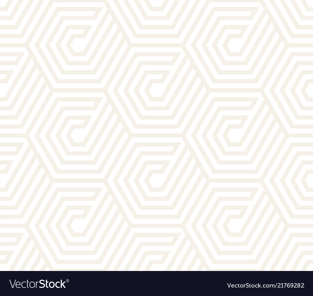 Subtle Geometric Line Mosaic Pattern