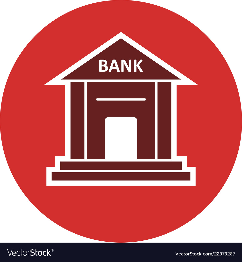 Bank icon Royalty Free Vector Image - VectorStock