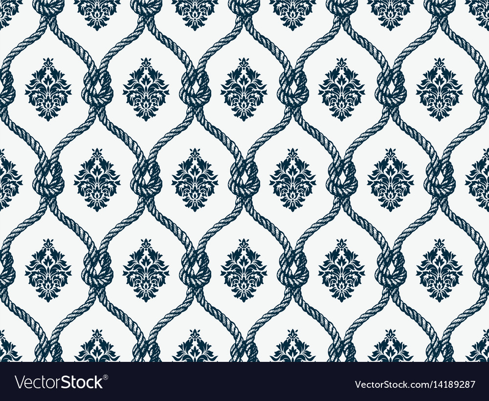 Damask Rope Pattern - Tied Net