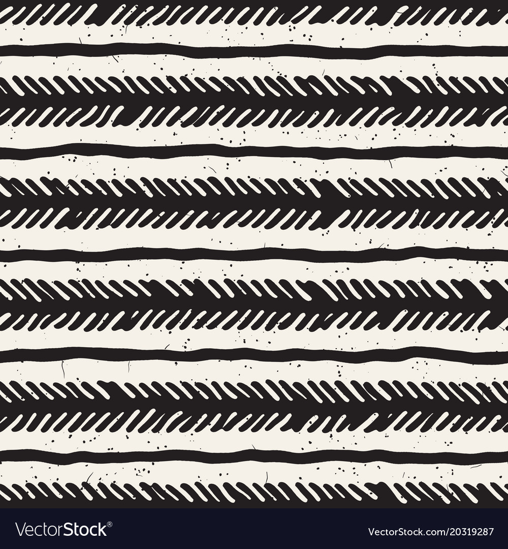 Hand drawn style seamless pattern abstract