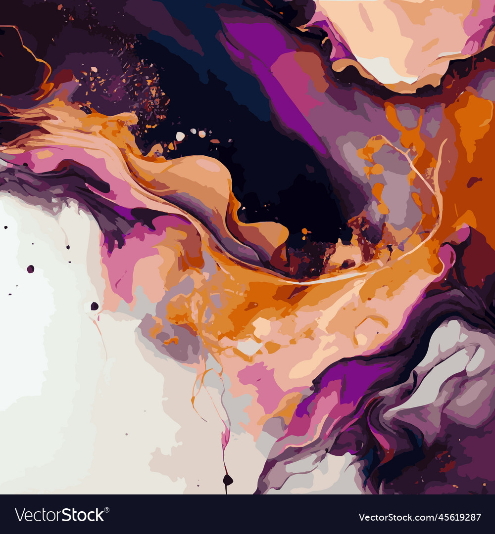 Marble texture design colorful multicolored vector image Marble texture design colorful multicolored