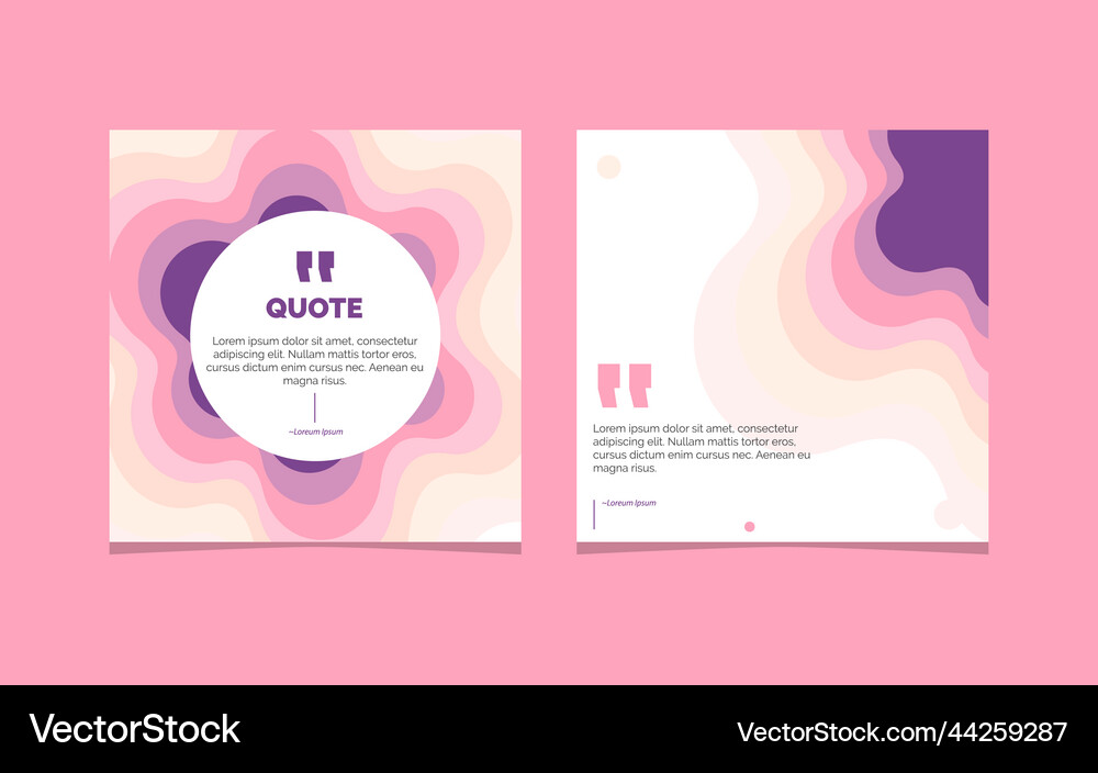 Paper cut abstract quote background – Royalty-Free Vector | VectorStock