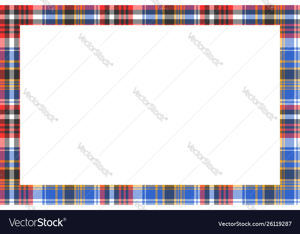 Rectangle frame vintage pattern design template Vector Image