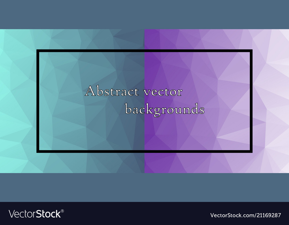 Set of seamless patterns repeating geometric