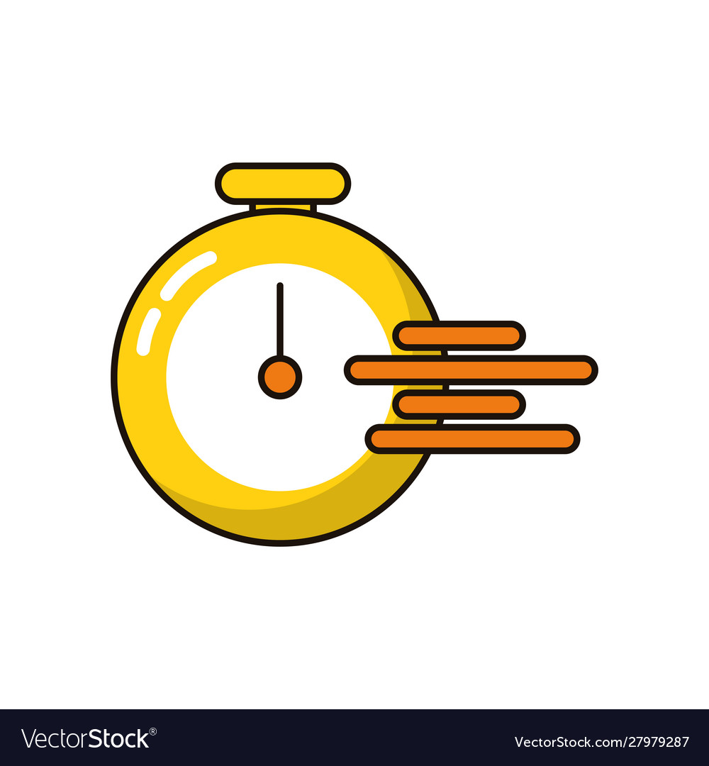Timer chronometer speed isolated icon