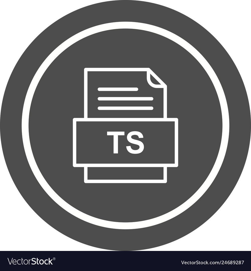 Ts file document icon