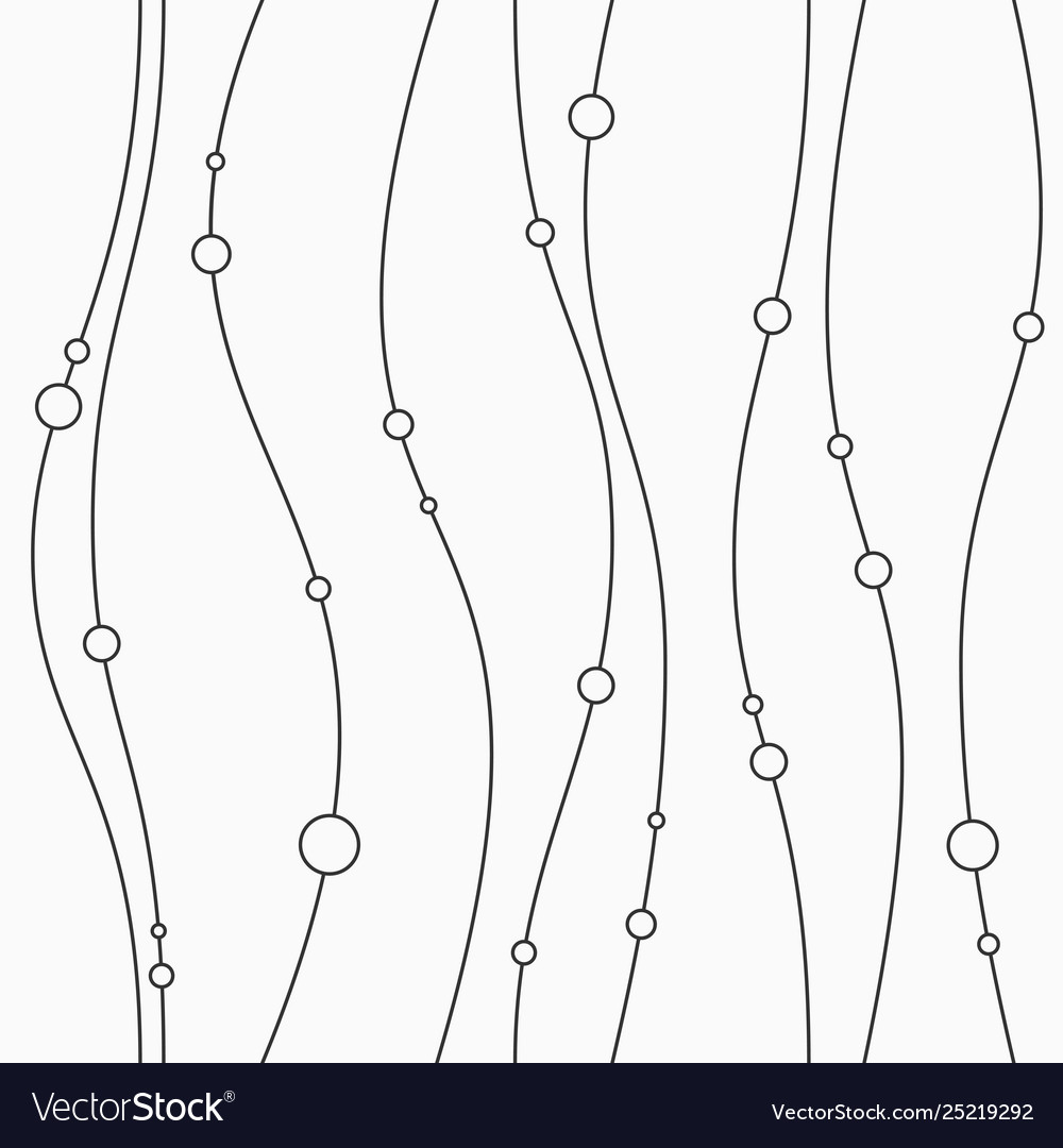 Abstract seamless pattern smooth lines