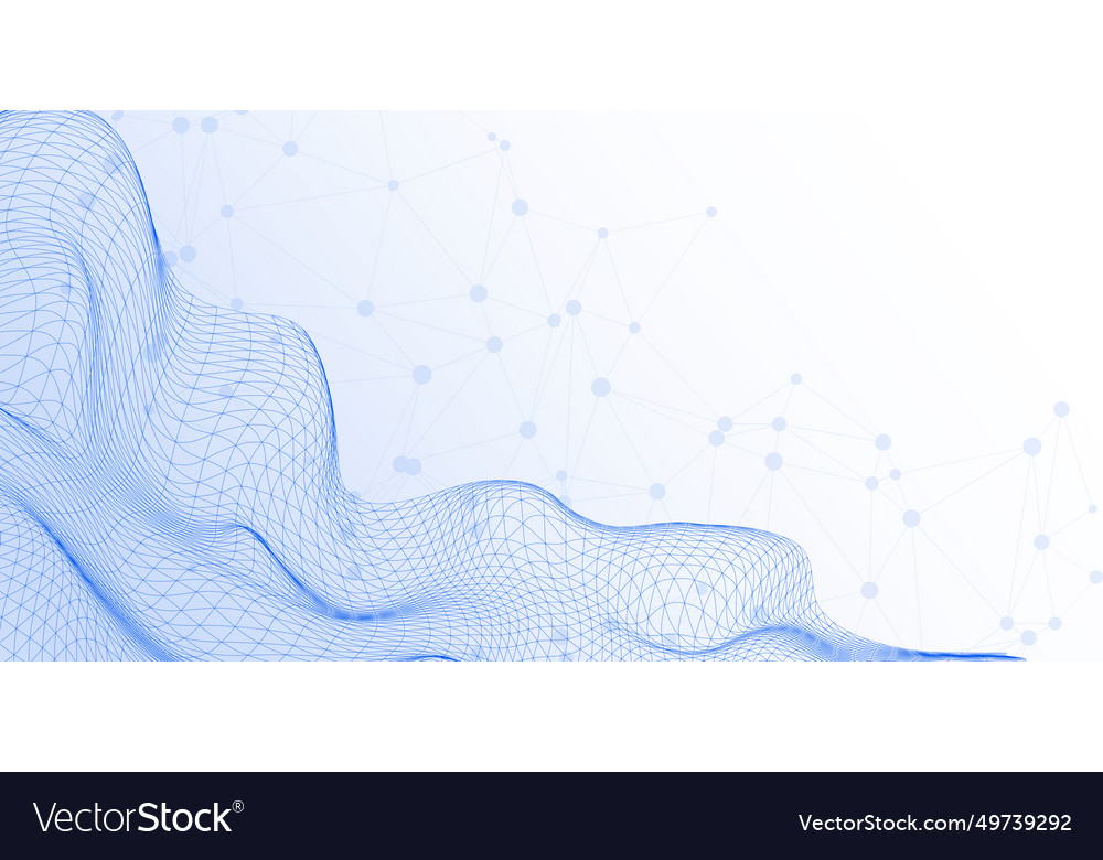 Digital technology futuristic internet network ai vector image Digital technology futuristic internet network ai