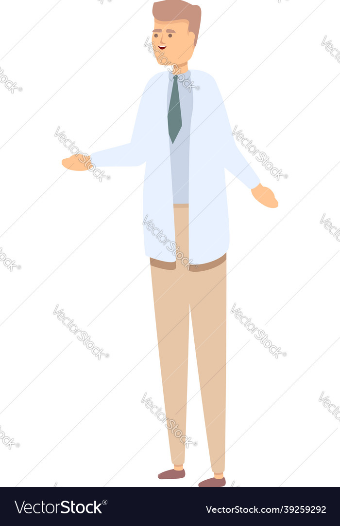 Family doctor icon cartoon man hospital Royalty Free Vector Family doctor icon cartoon man hospital Royalty Free Vector