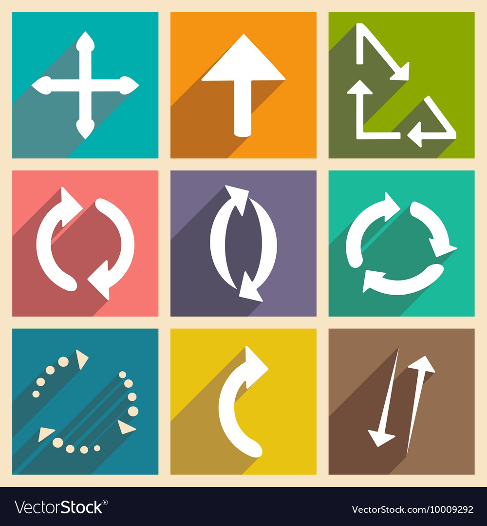 Flat with shadow concept and mobile application