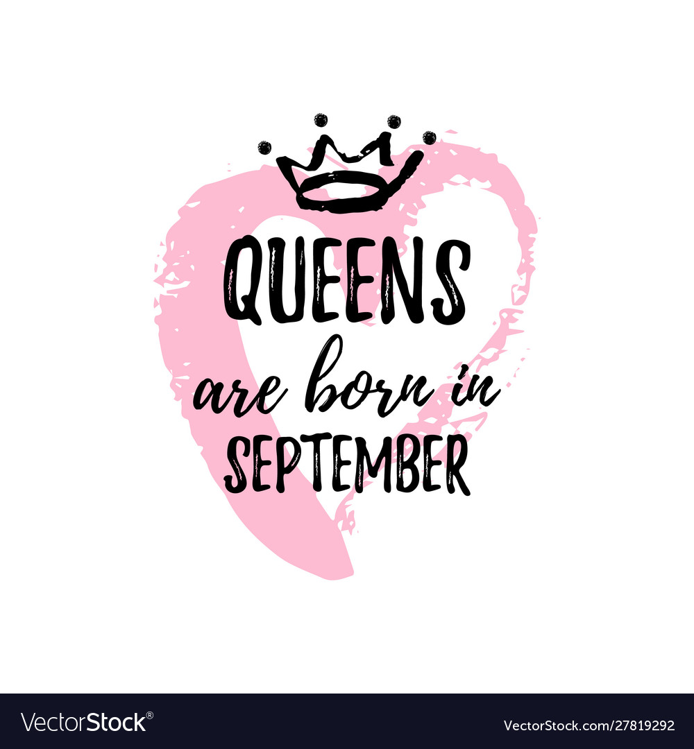 Queens are born in september ring online