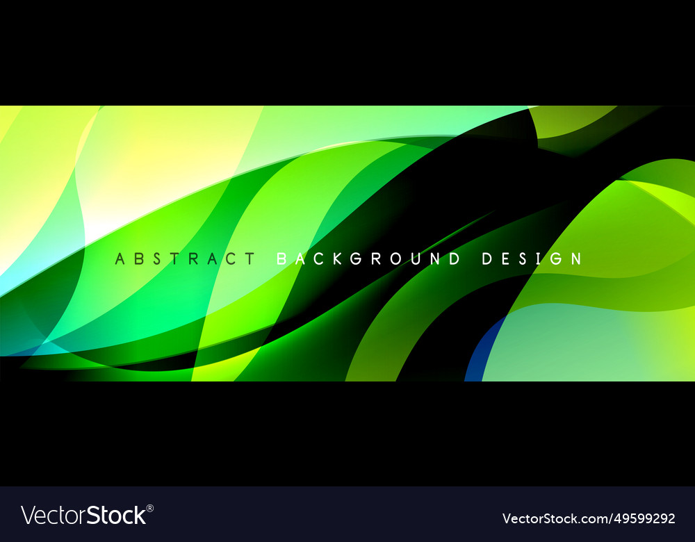 Simple fluid color gradient abstract background vector image Simple fluid color gradient abstract background