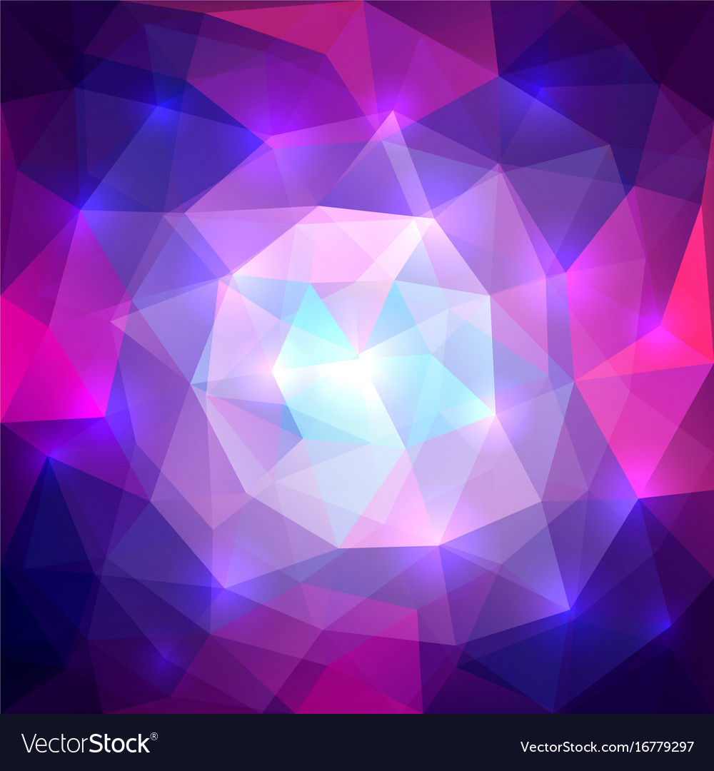Abstract triangular mosaic background