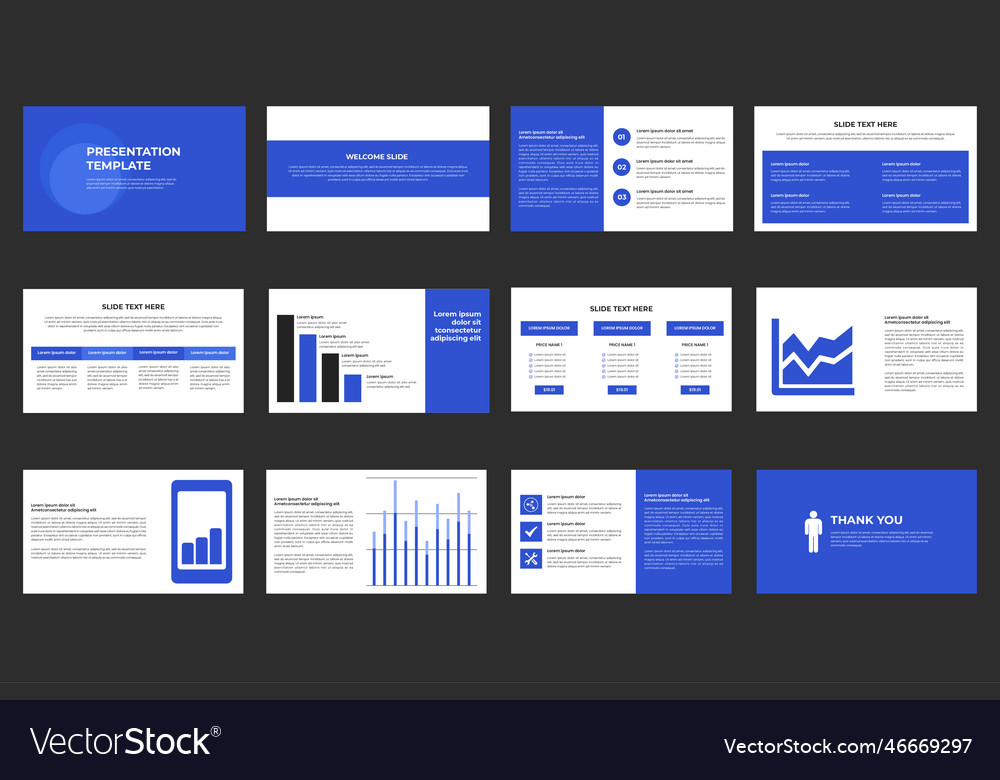 Business powerpoint presentation slides template