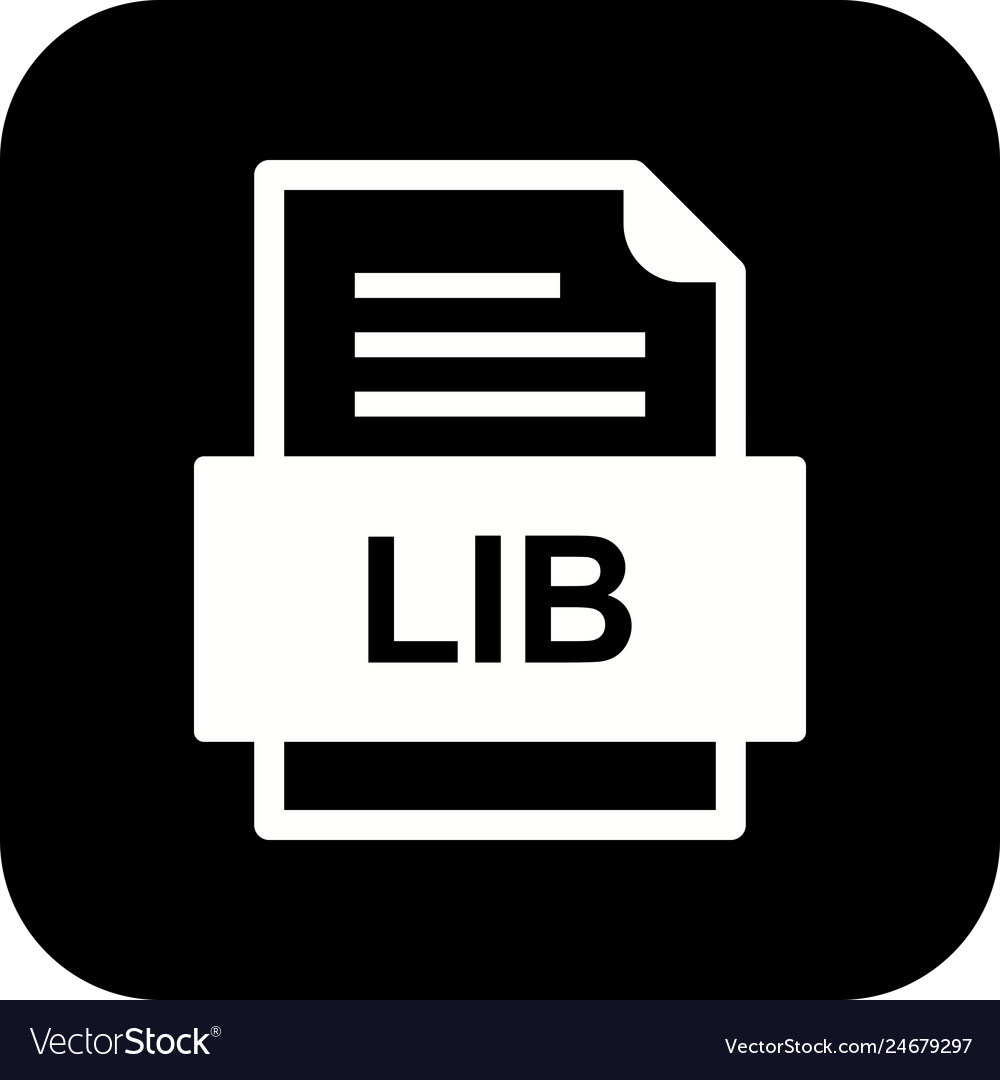 Lib file document icon