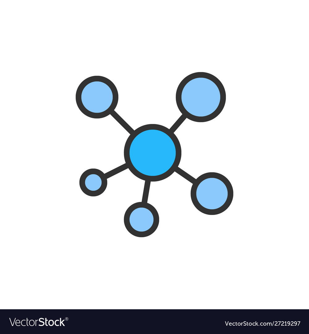 Network Connection Hub Icon