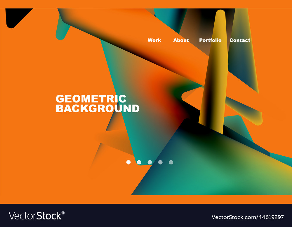 Shards shape composition abstract background web