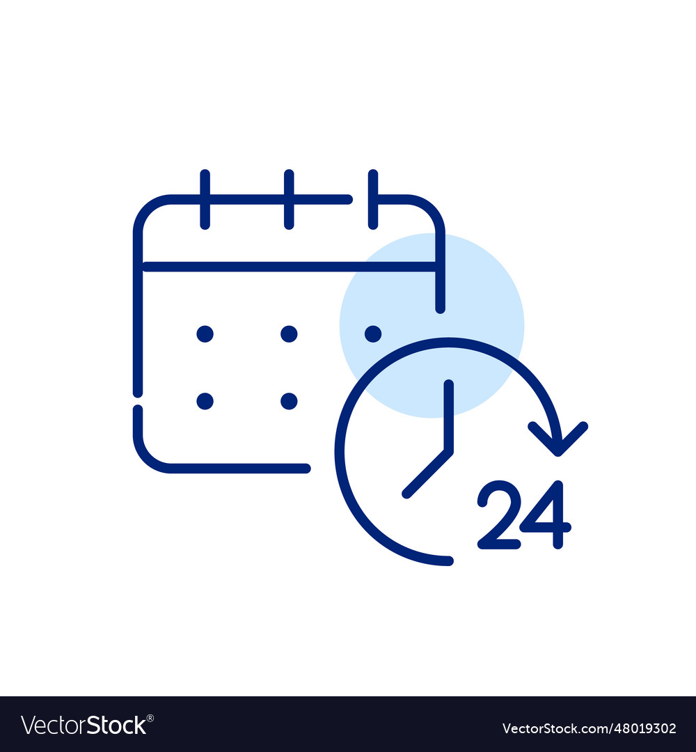 24 hour working schedules calendar time and date