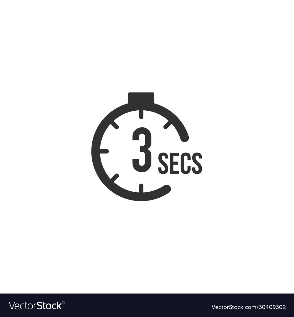 3 Second Countdown Timer Icons