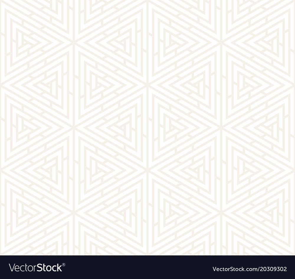 Geometric Triangle Pattern