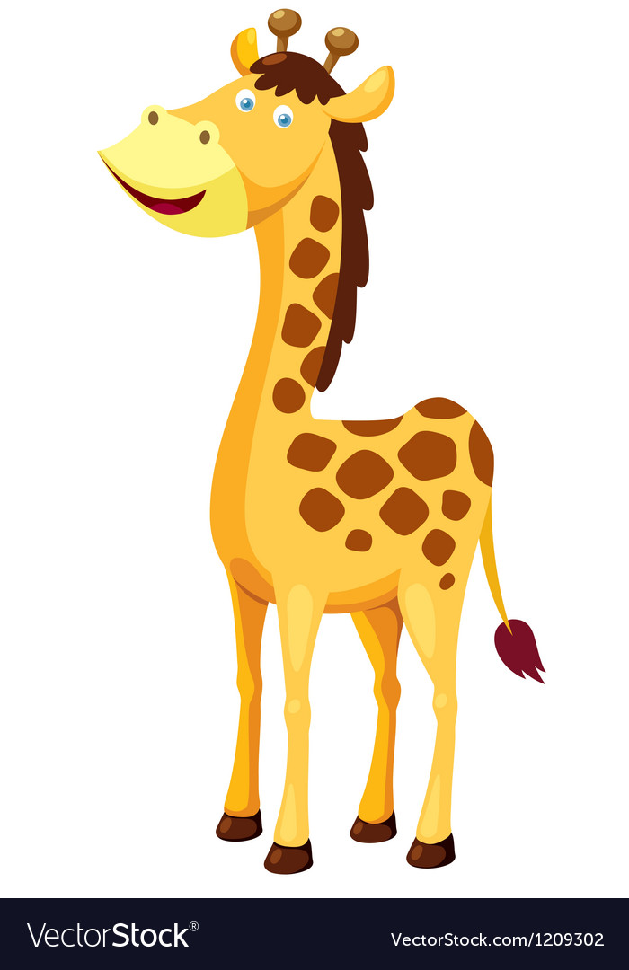 Giraffe Royalty Free Vector Image - VectorStock