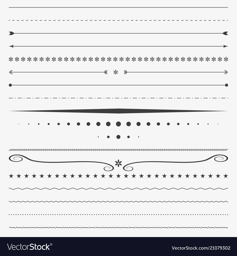 Download Line border corner design divider Royalty Free Vector Image