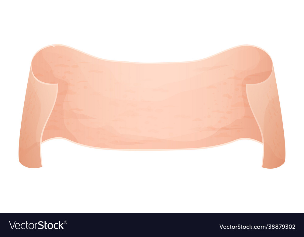 Parchment paper scroll papyrus empty frame Vector Image Parchment paper scroll papyrus empty frame