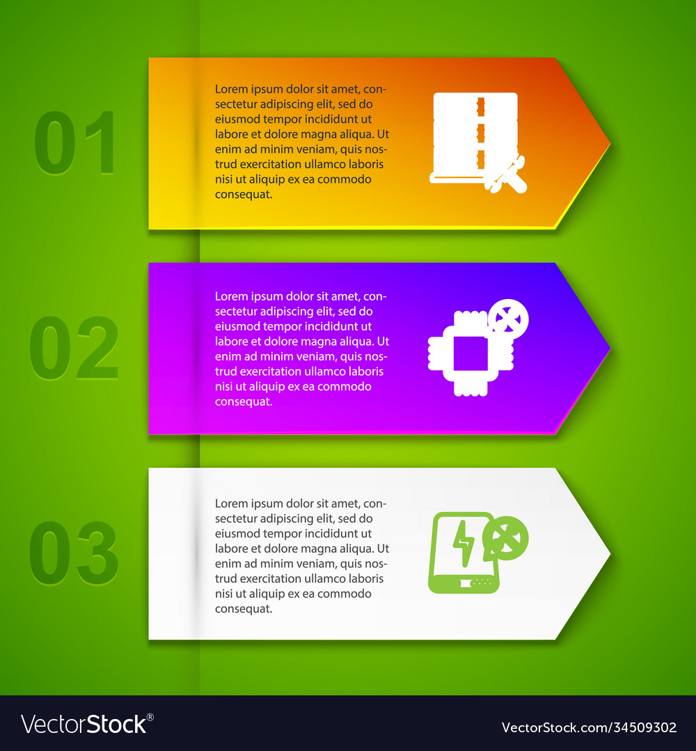 Line-Datenbank-Server-Service Prozessorleistung vector image Line-Datenbank-Server-Service Prozessorleistung