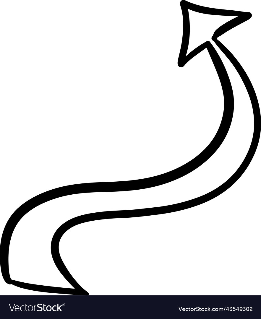 Sketch arrow simple